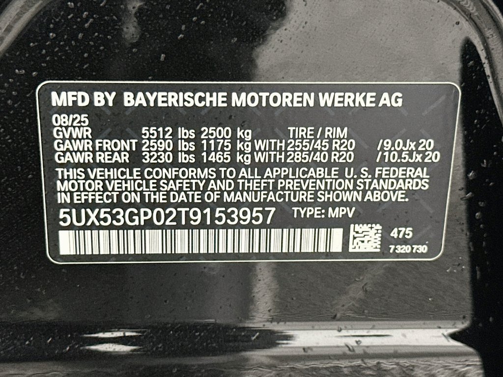 Used 2026 Black Sapphire Metallic BMW 30 xDrive image 31