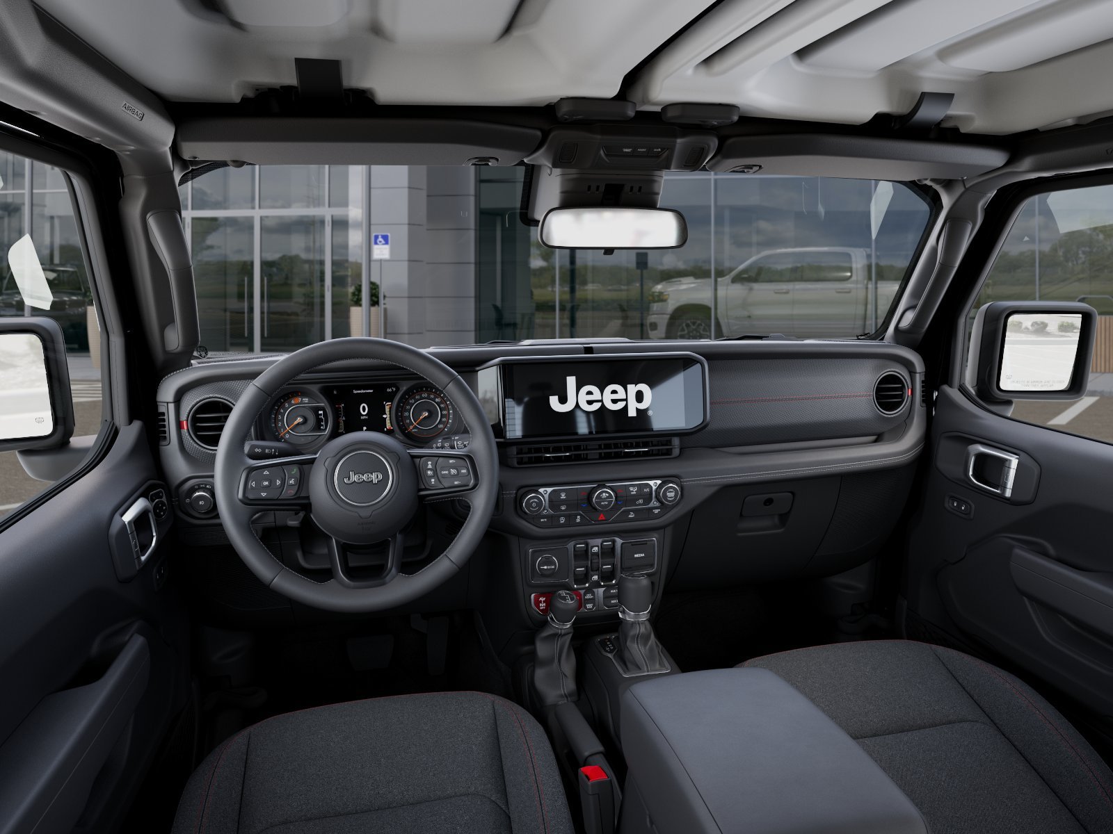 New 2026 Black Clearcoat Jeep Rubicon 4-Door image 14