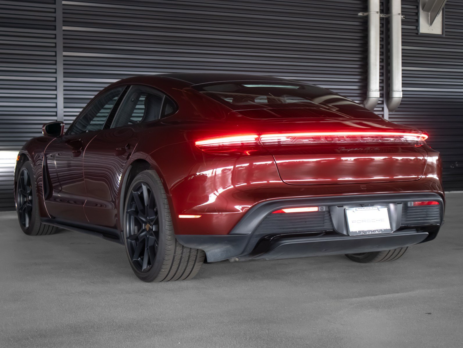 Used 2022 Cherry Metallic Porsche GTS image 3
