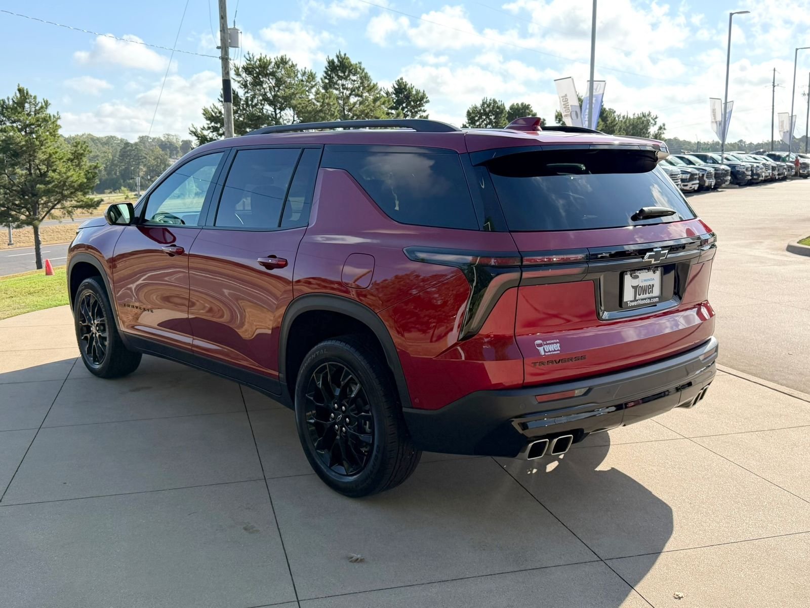 Used 2025 Radiant Red Tintcoat Chevrolet LT image 4