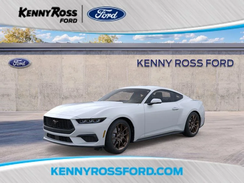 New 2025 White Ford EcoBoost Premium image 1
