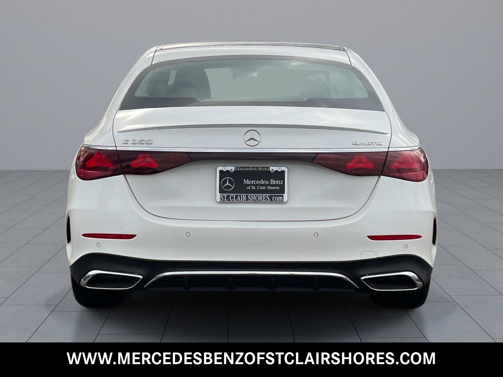 New 2026 Polar White Mercedes-Benz E 350 image 4