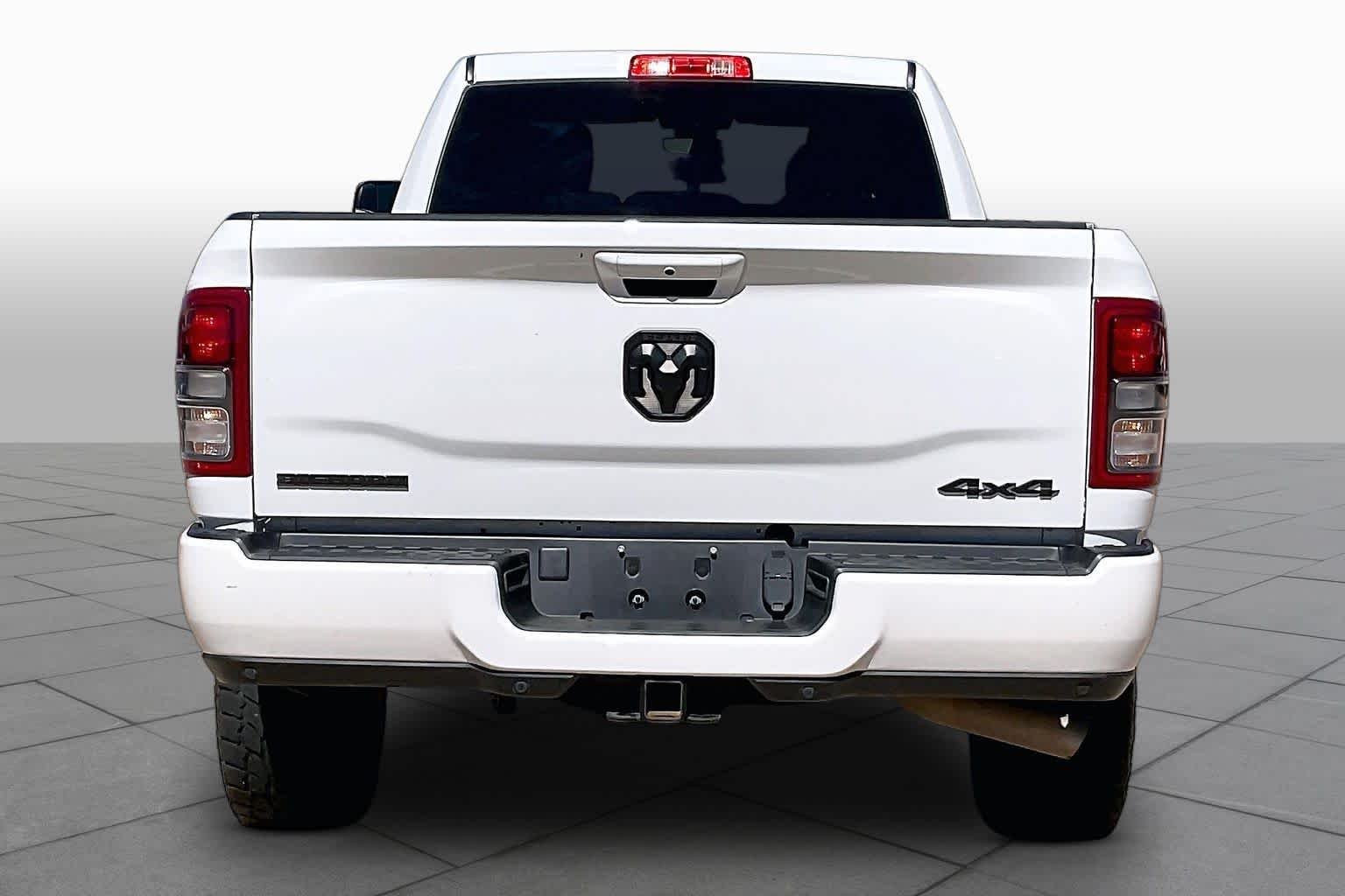 Used 2022 Bright White Clearcoat Ram Big Horn image 5