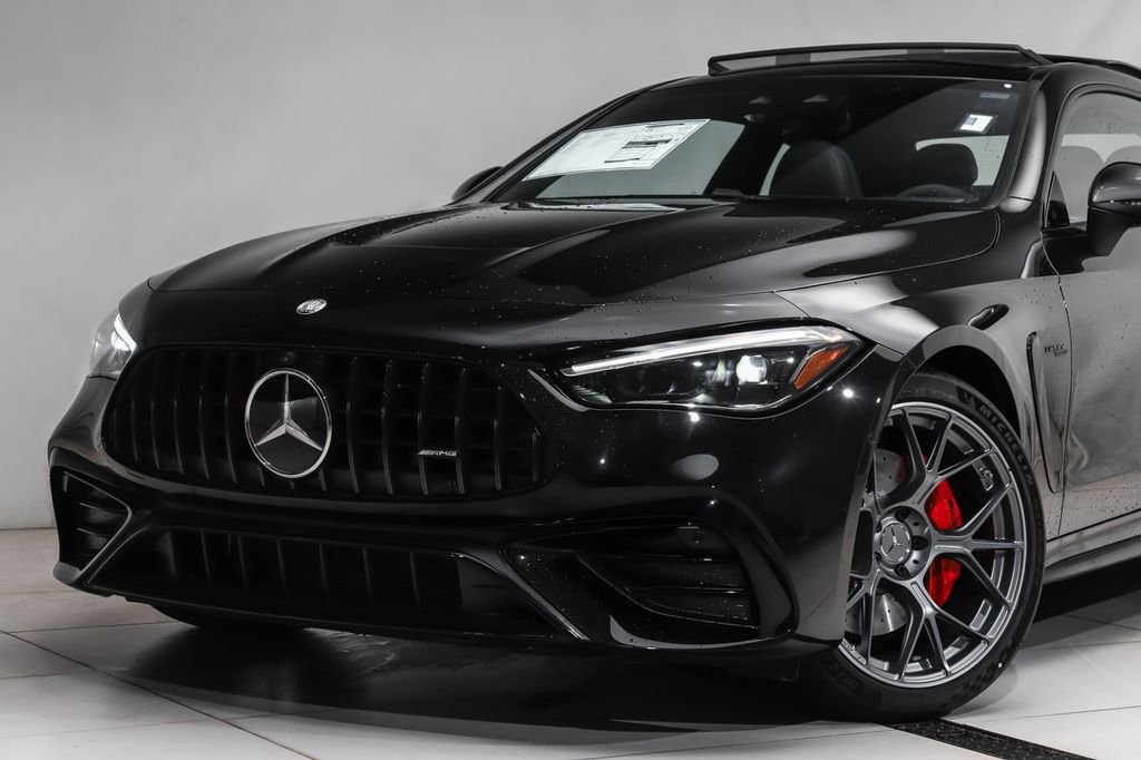 New 2026 Obsidian Black Metallic Mercedes-Benz AMG® CLE 53 4MATIC+ Coupe image 2