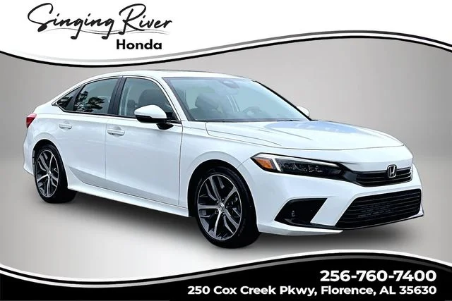 Certified Used 2024 Platinum White Pearl Honda Touring image 1