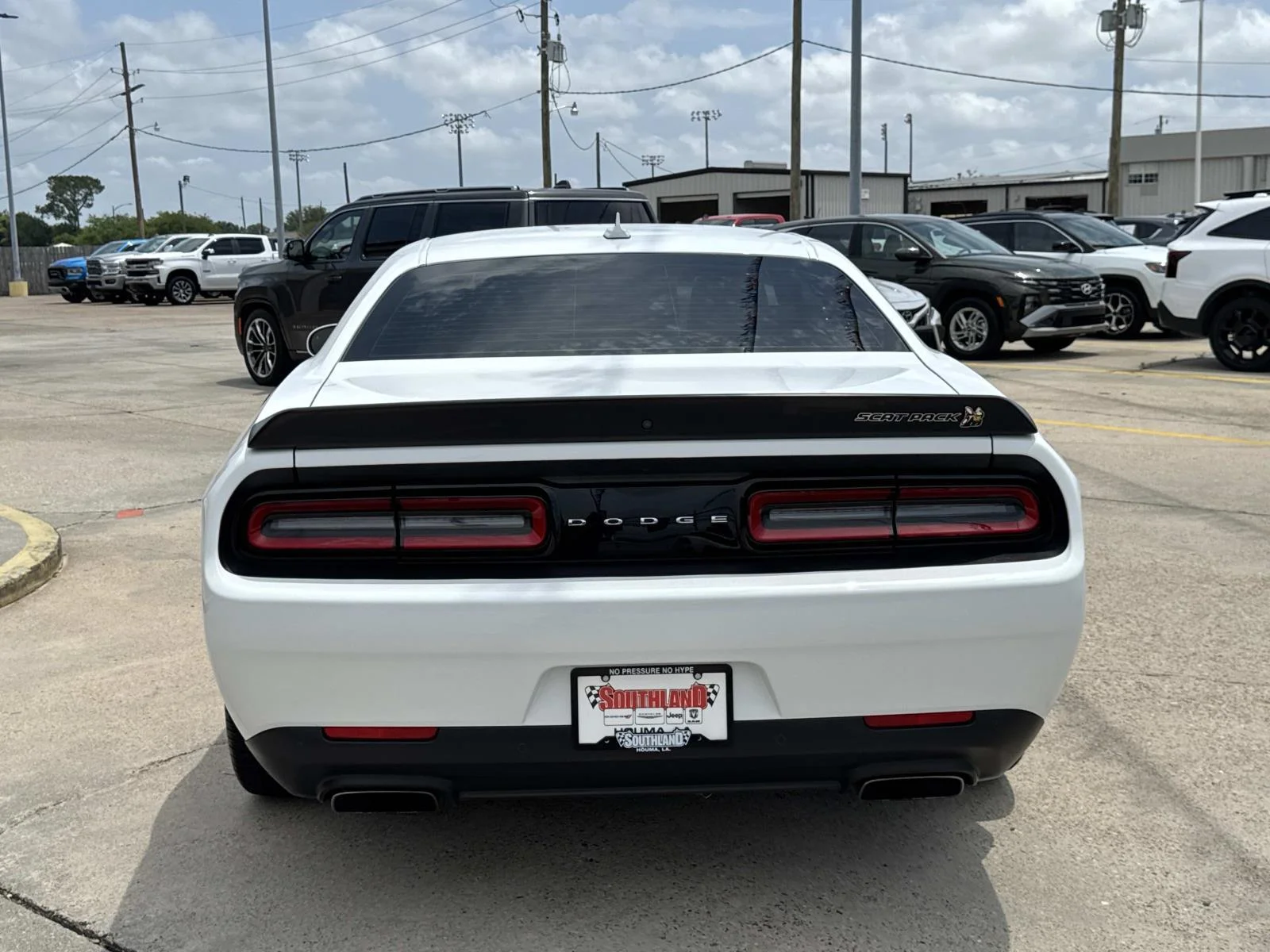 Used 2023 White Knuckle Clearcoat Dodge R/T Scat Pack Widebody image 6