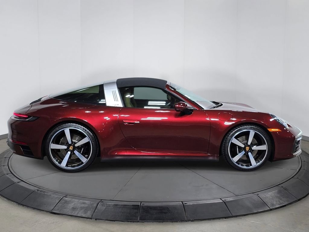 Certified Used 2021 Red Porsche Targa 4S Heritage Design Edition image 8