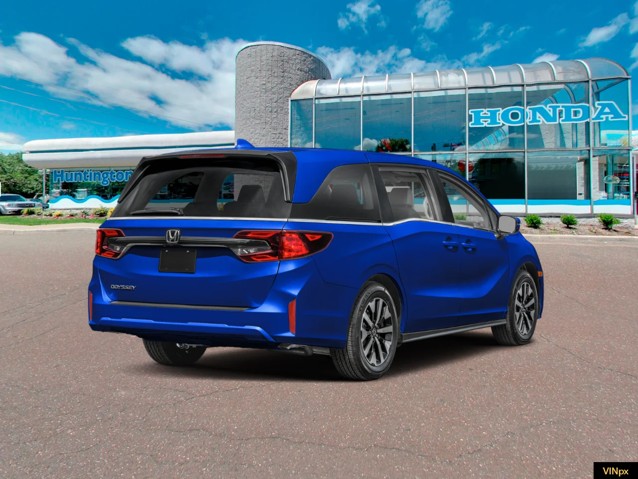 New 2026 Smoke Blue Pearl Honda EX-L image 2