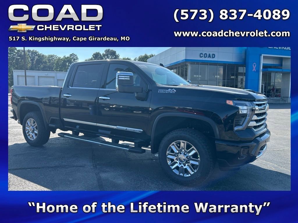 New 2026 Black Chevrolet High Country image 1