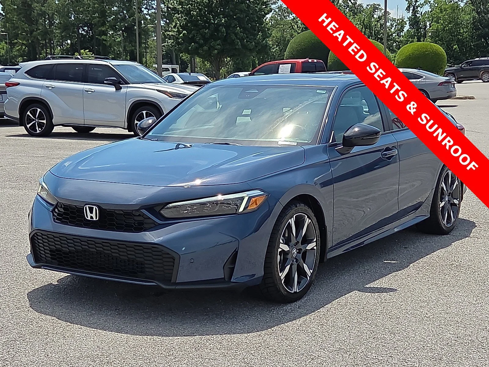 Used 2025 Blue Lagoon Pearl Honda Sport Touring image 2