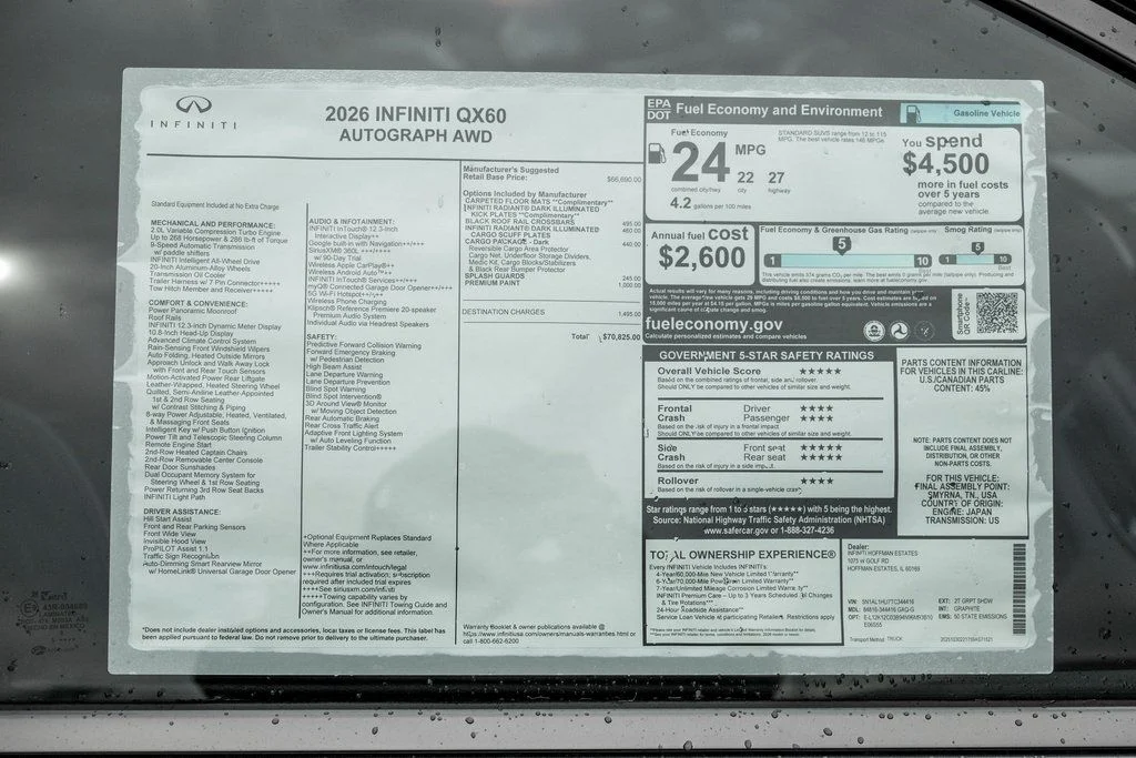 Certified Used 2026 Gray INFINITI Autograph image 27