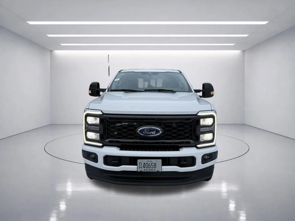 Used 2024 Star White Metallic Tri-Coat Ford Lariat image 10