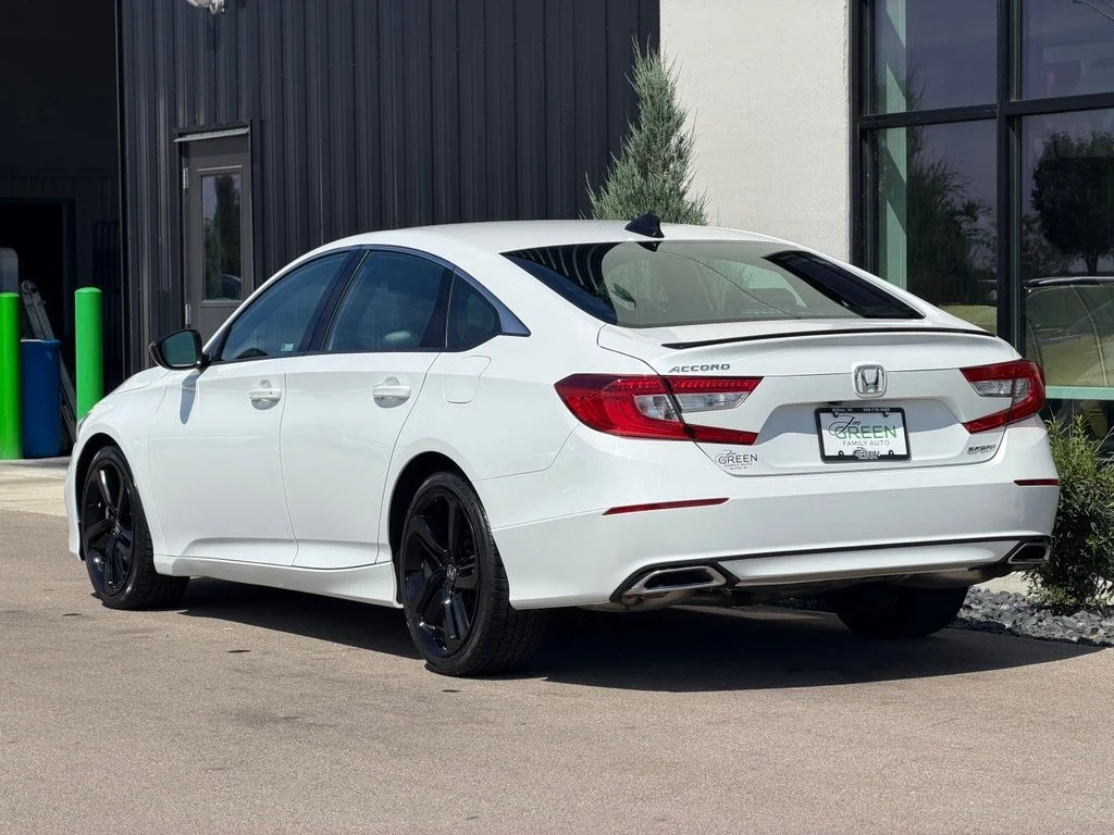 Used 2021 White Honda Sport image 3