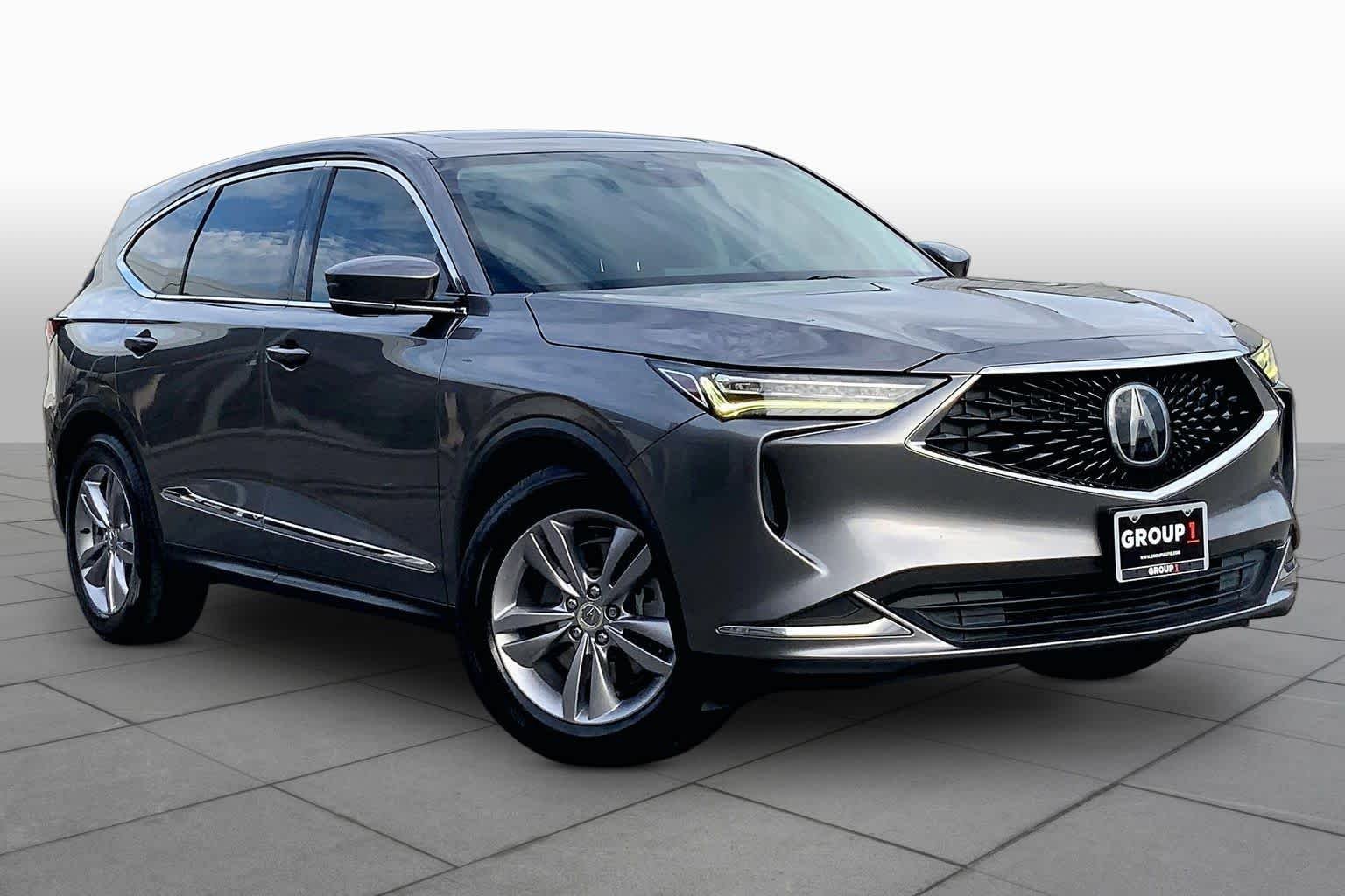 Used 2022 Liquid Carbon Metallic Acura  image 3