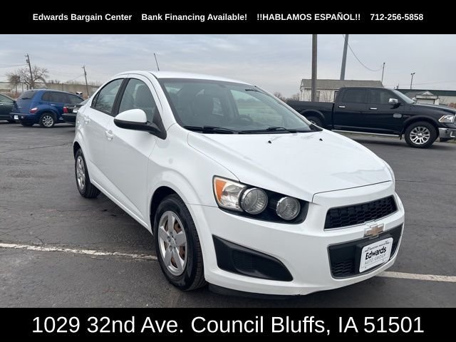 Used 2015 Chevrolet Sonic LS with VIN 1G1JA5SH7F4146553 for sale in Council Bluffs, IA