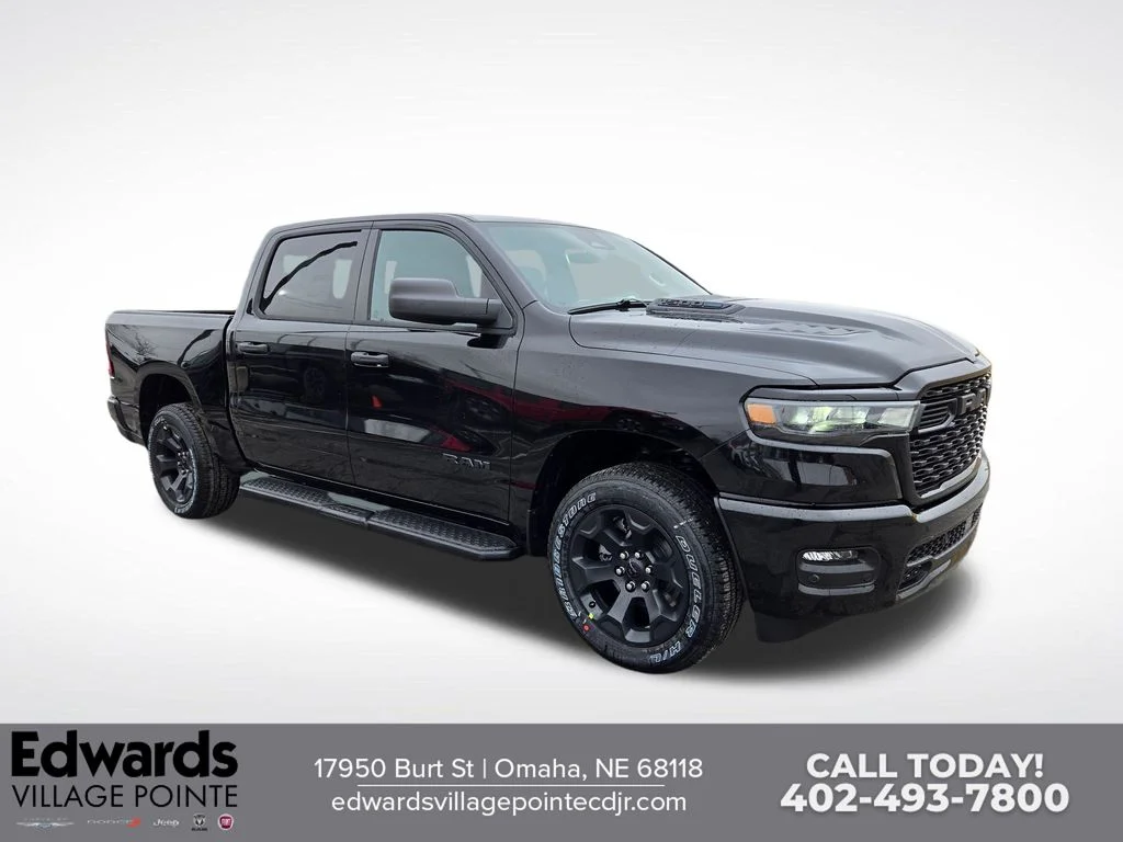 New 2026 Diamond Black Crystal Pearl-Coat Exterior Paint RAM Express image 1