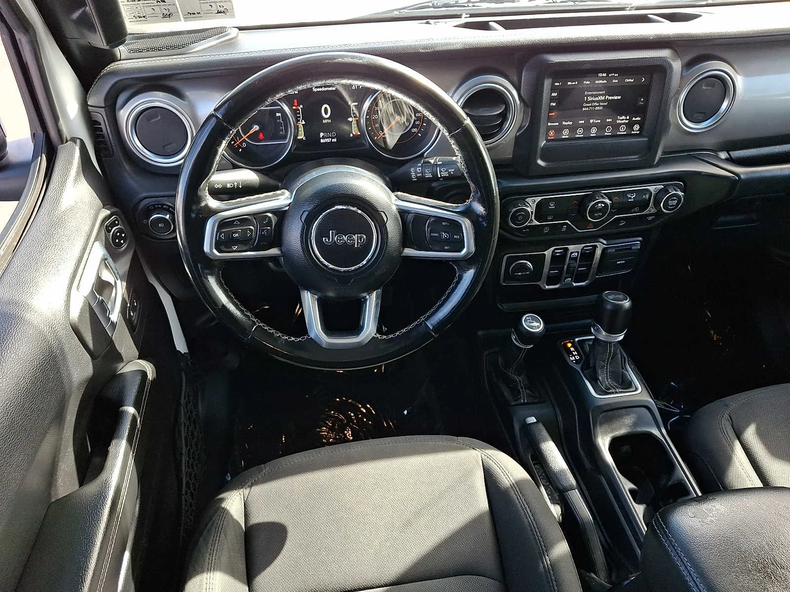 Used 2020 Bright White Clearcoat Jeep Sahara image 11
