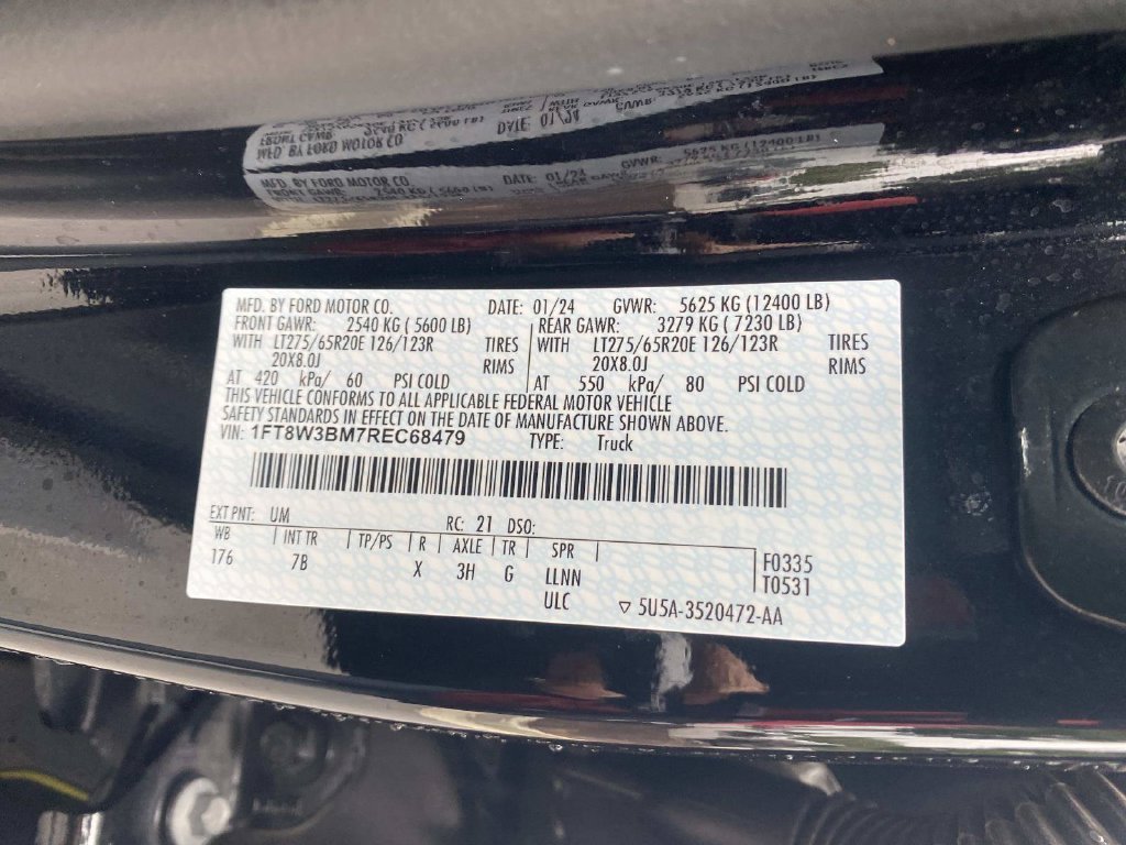 Certified Used 2024 Black Metallic Ford Platinum image 22