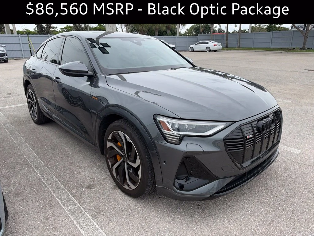 Certified Used 2023 Gray Audi S line Premium Plus image 1