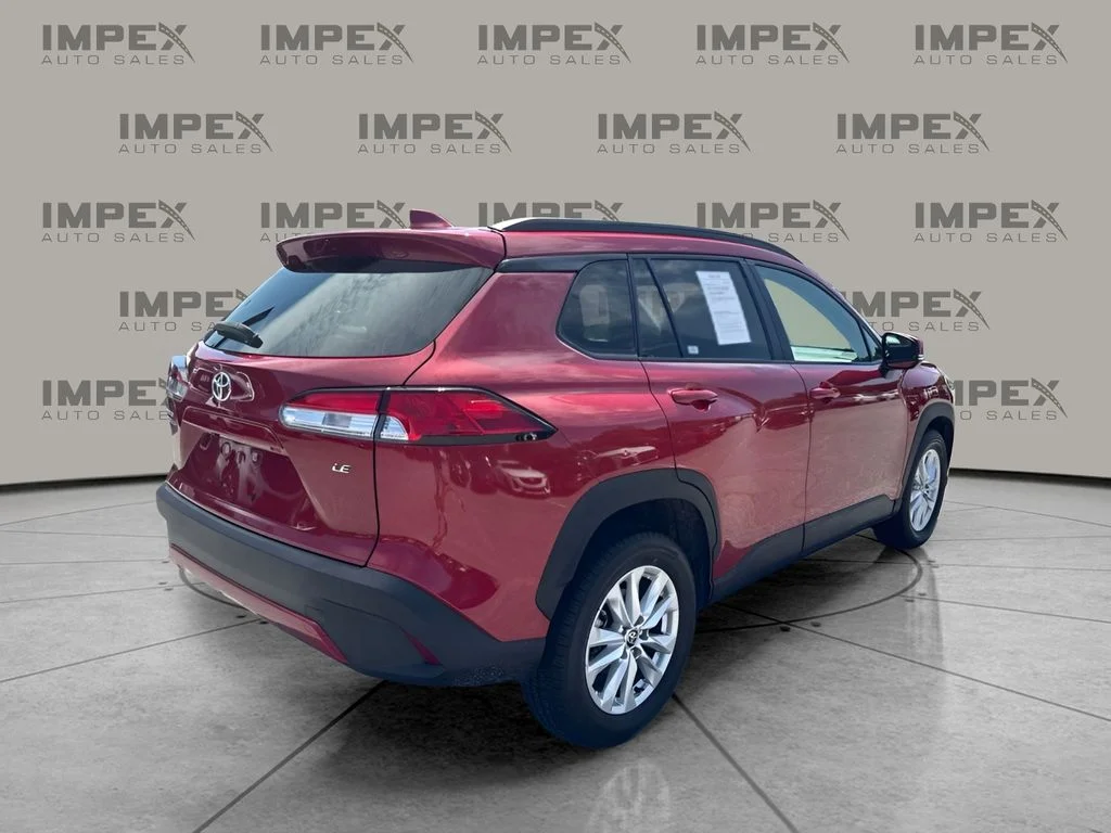 Used 2022 Red Toyota LE image 5