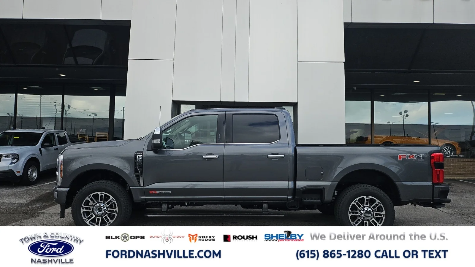 New 2026 Carbonized Gray Metallic Ford Platinum 4WD image 1