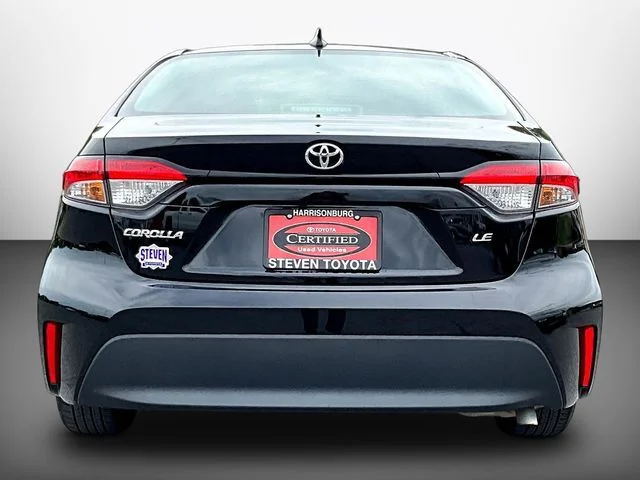 Certified Used 2025 Black Toyota LE image 5