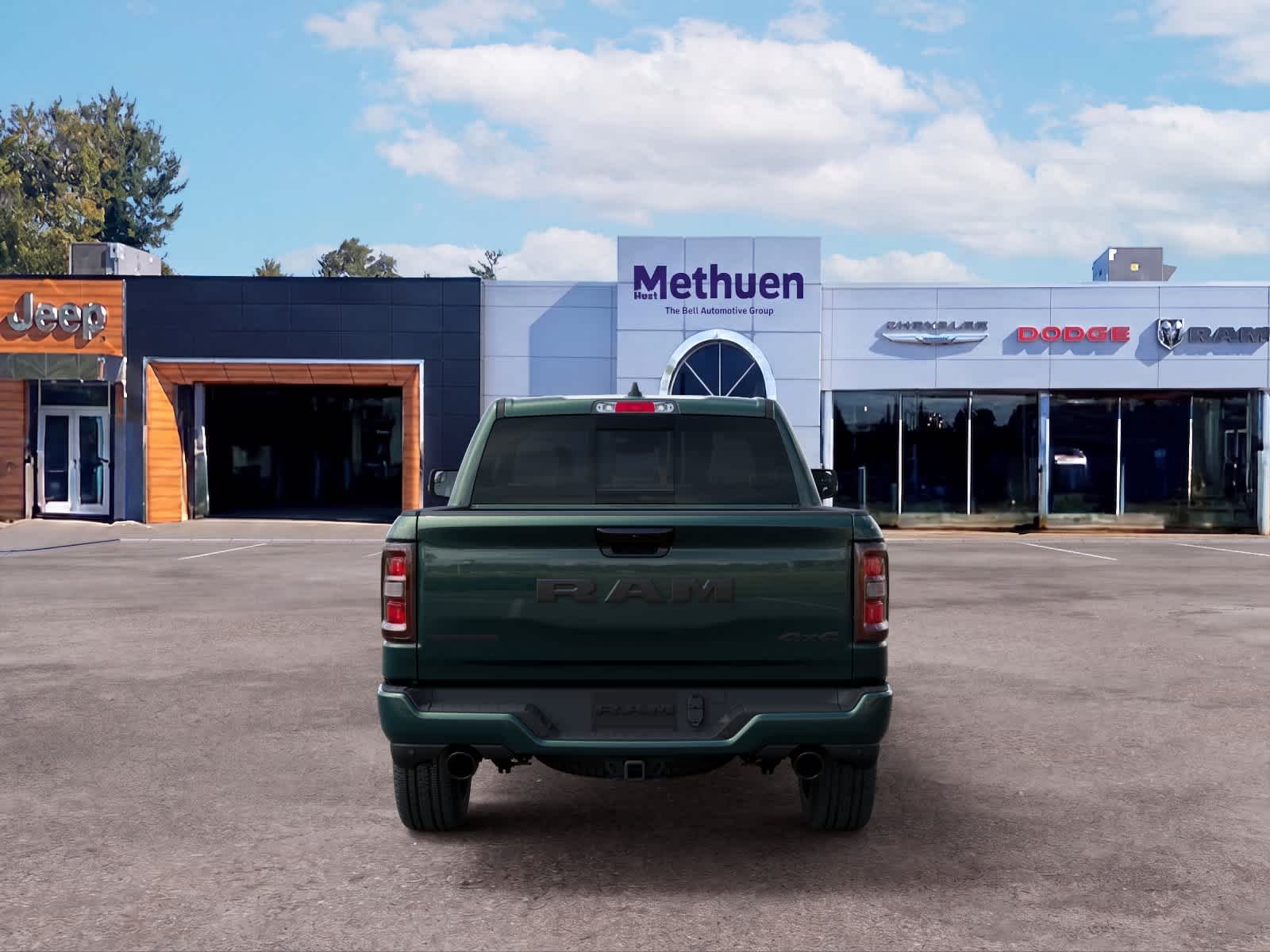 New 2026 Serrano-Green Metallic Exterior Paint RAM Big Horn image 7