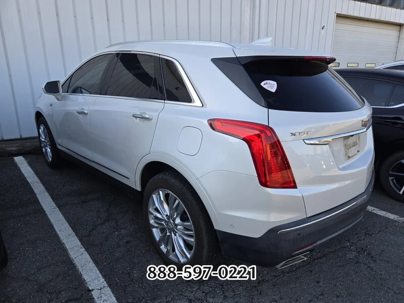 Used 2017 Crystal White CADILLAC PREMIUM LUXURY image 2