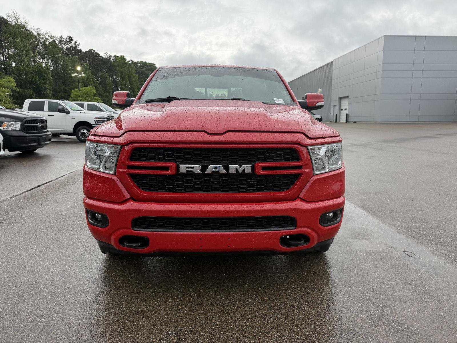 Used 2022 Flame Red Clearcoat Ram Big Horn image 2