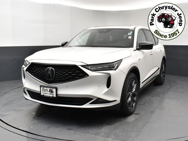 Used 2023 Acura MDX A-Spec Package with VIN 5J8YE1H05PL000763 for sale in Burnsville, Minnesota