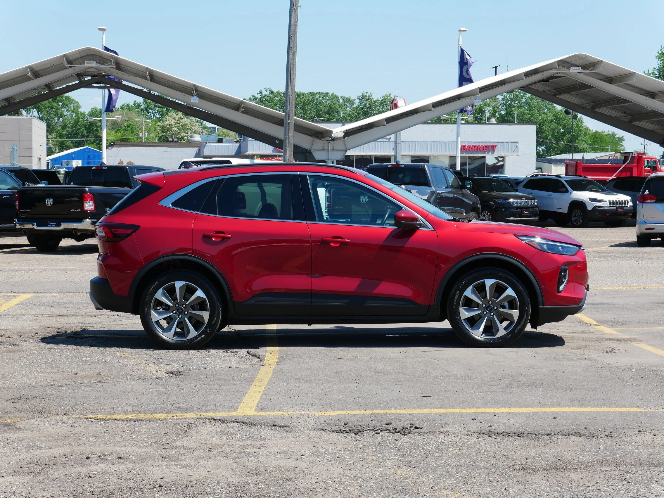 Certified 2023 Ford Escape Platinum with VIN 1FMCU9JZ7PUA30601 for sale in White Bear Lake, Minnesota