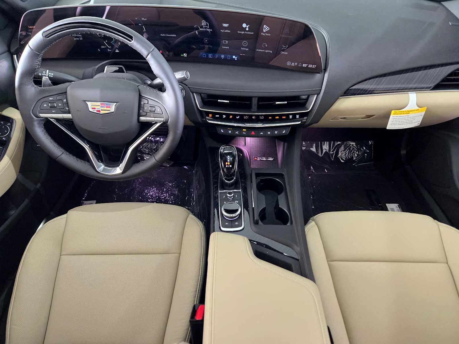 New 2026 Vibrant White Tricoat Cadillac Premium Luxury image 19