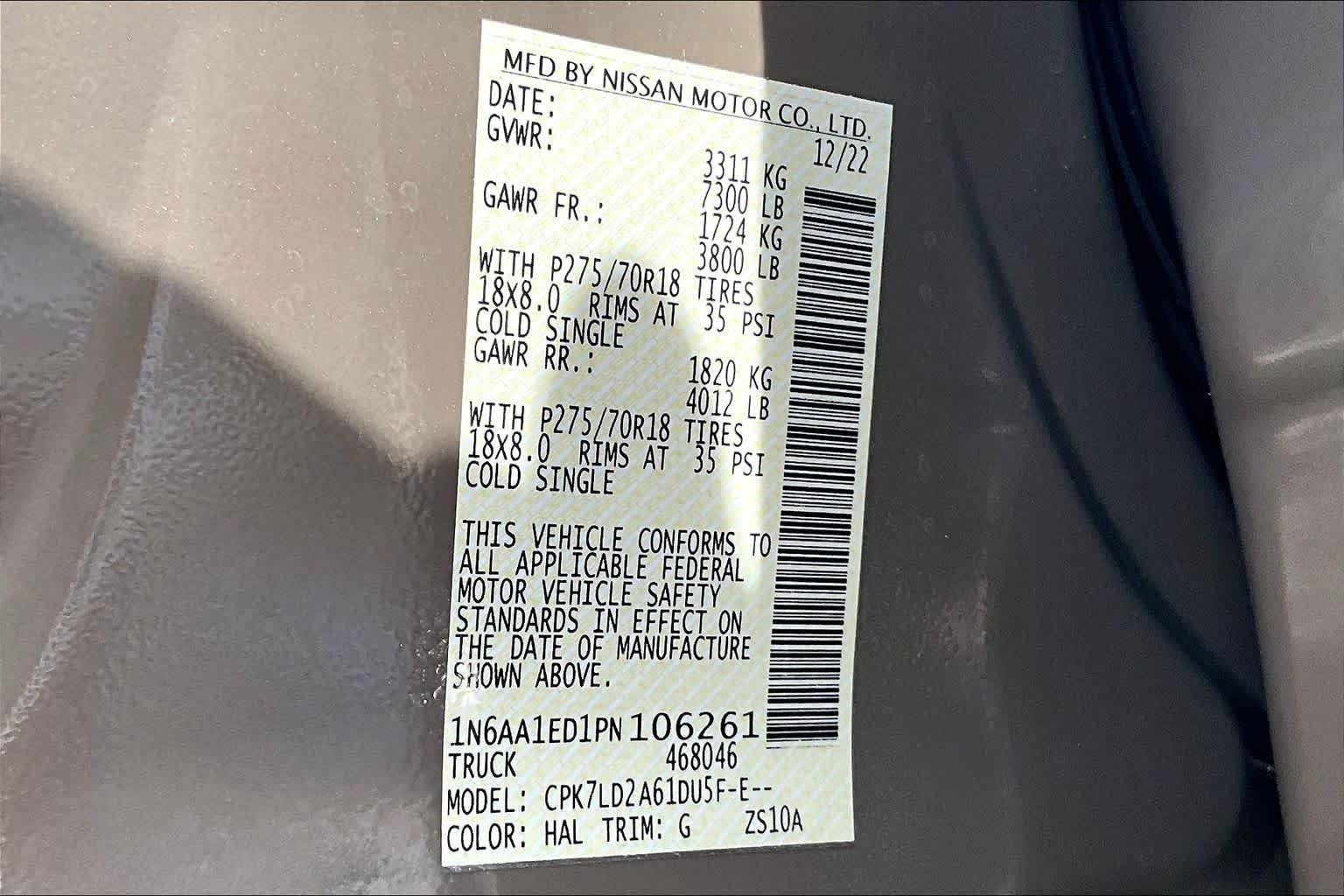 Used 2023 Baja Storm Nissan PRO-4X image 66