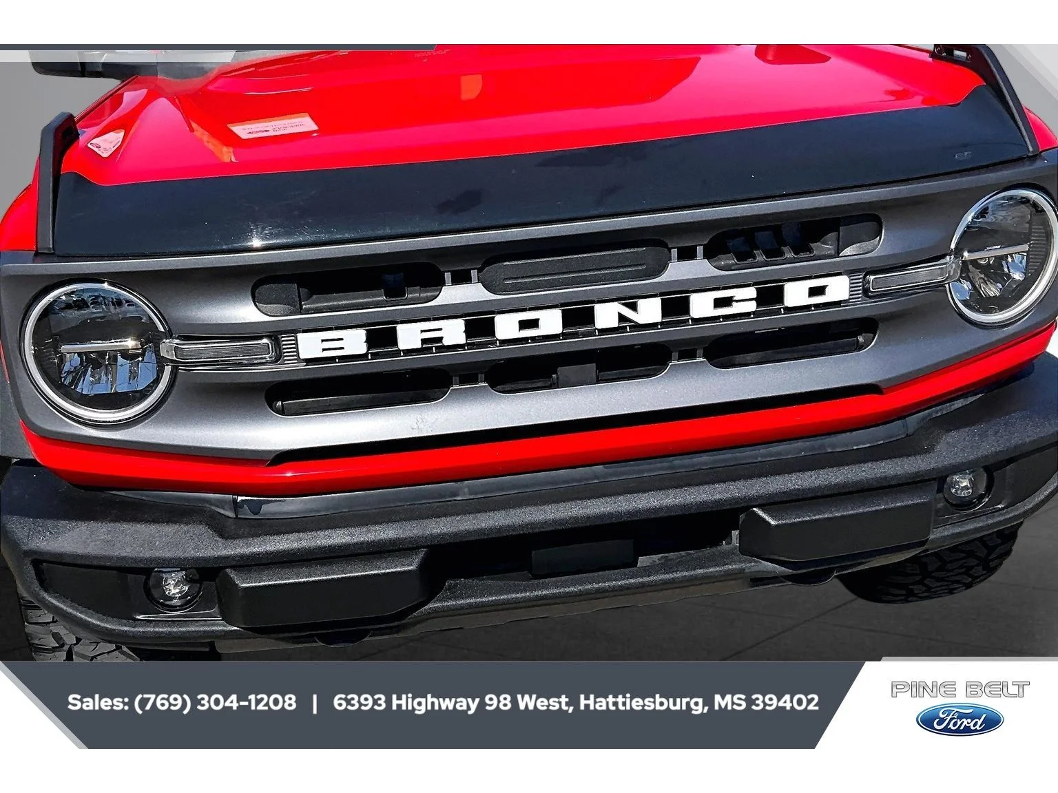 Used 2021 Race Red Ford Big Bend image 22
