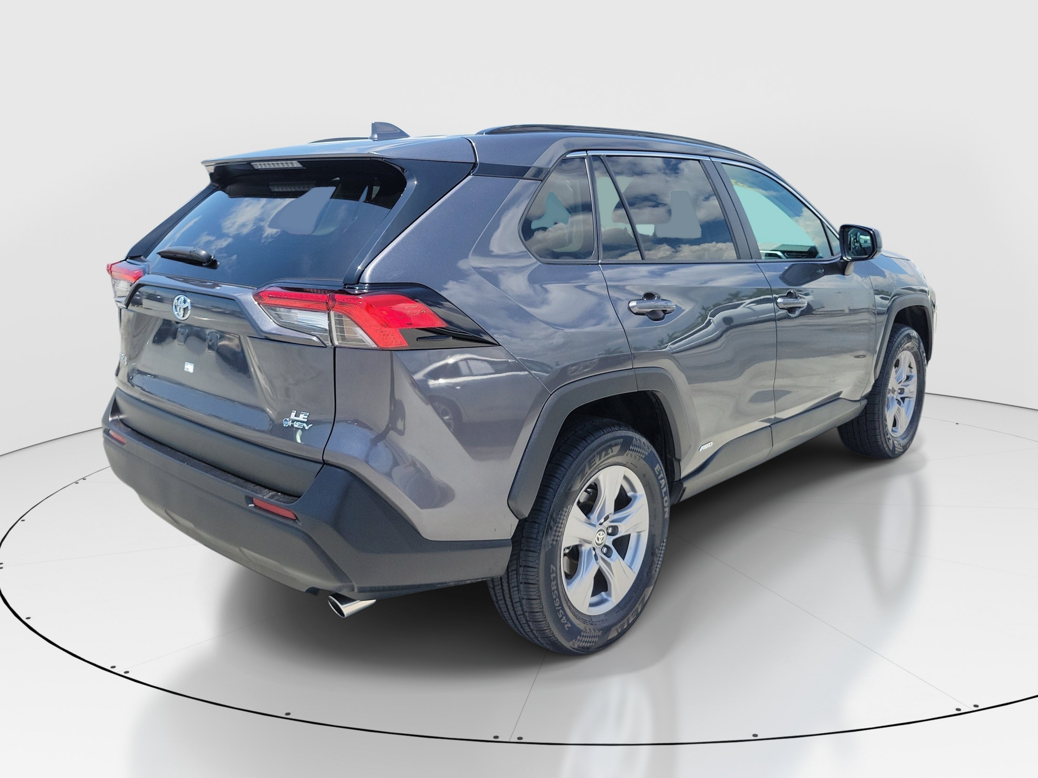 Certified Used 2025 Magnetic Gray Metallic Toyota Hybrid LE image 6