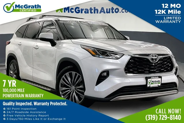 2022 Toyota Highlander Platinum