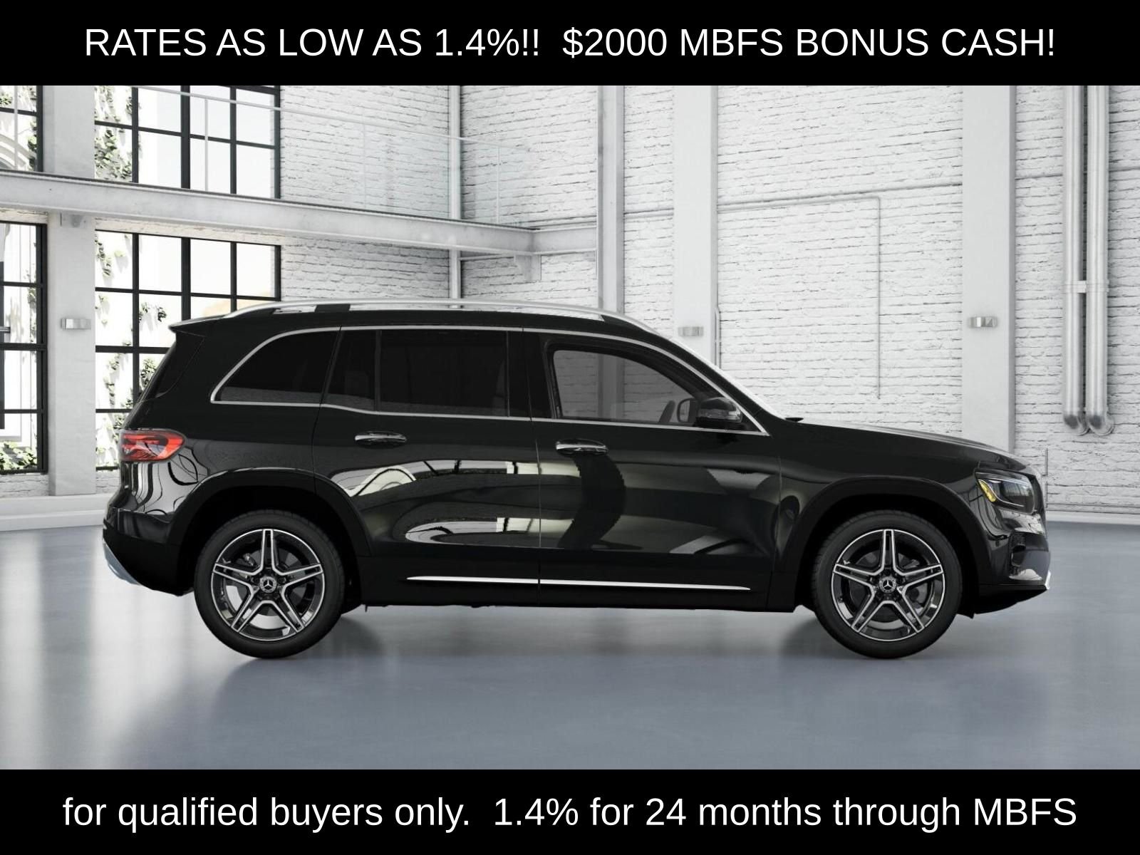 New 2026 Night Black Mercedes-Benz GLB 250 image 2