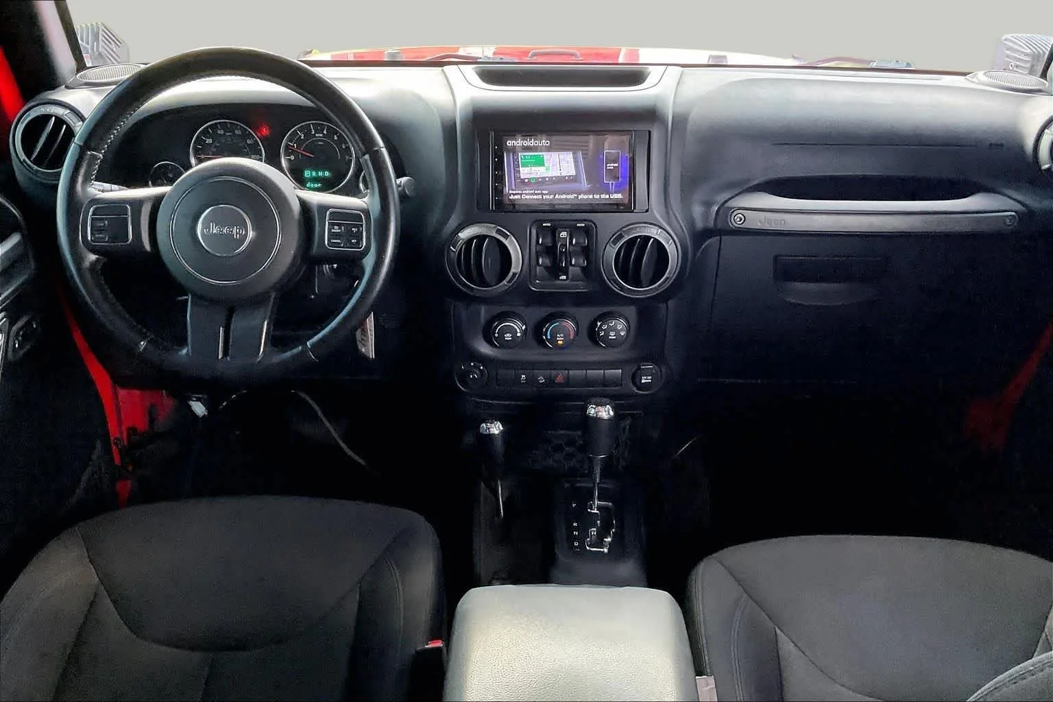 Used 2015 Firecracker Red Clear Coat Jeep Sport image 13