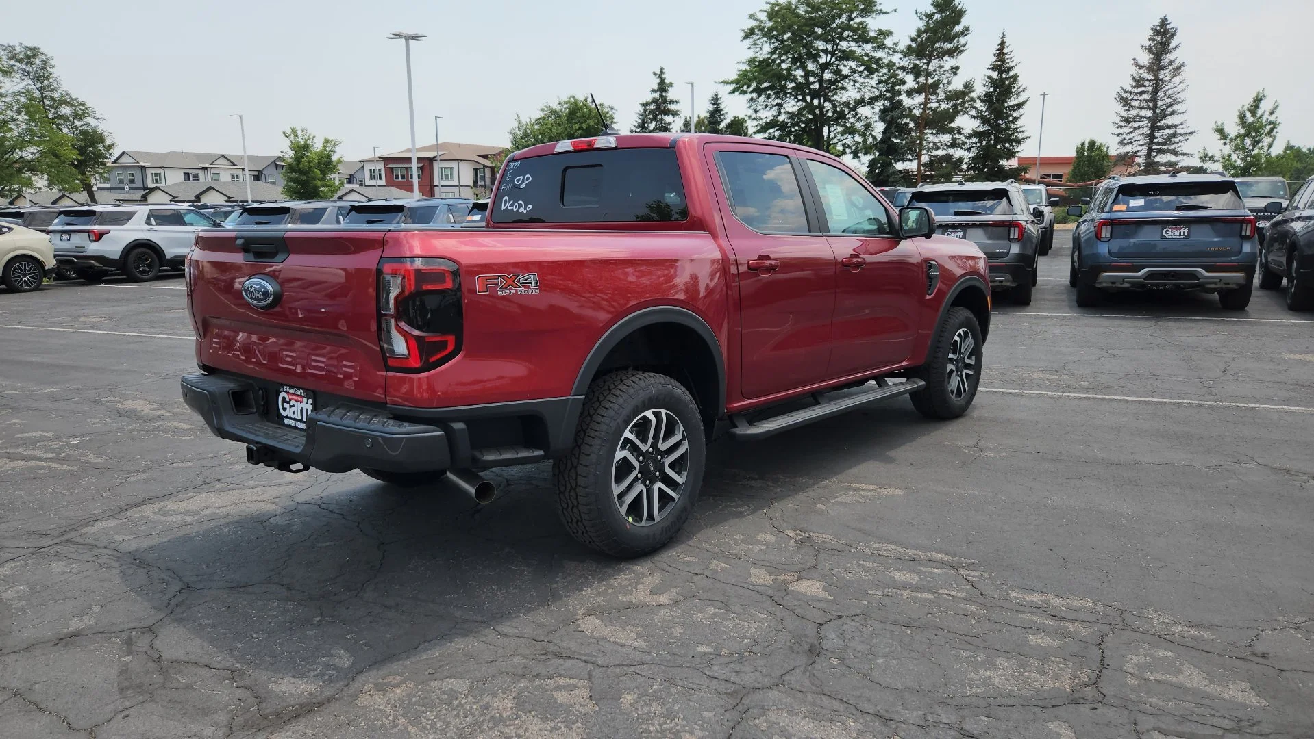 New 2026 Ruby Red Metallic Tinted Clearcoat Ford LARIAT image 7