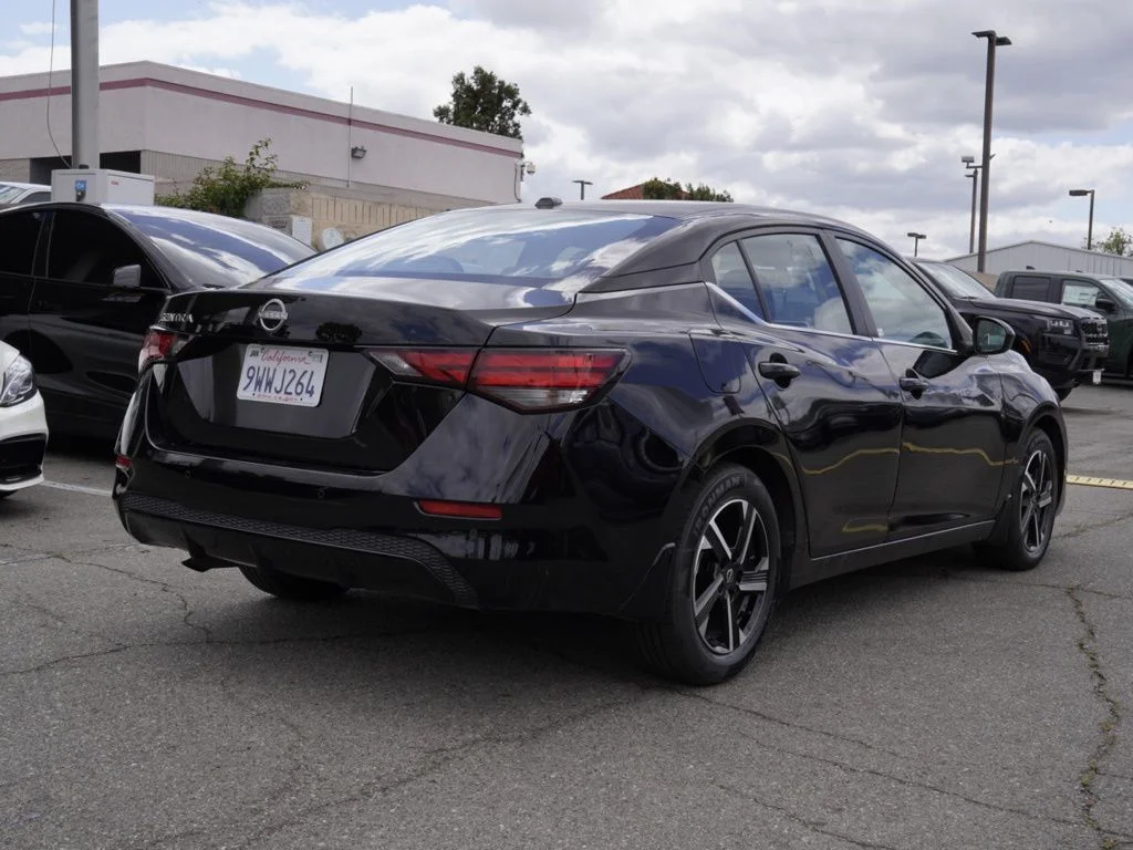 Used 2025 Black Nissan SV image 3