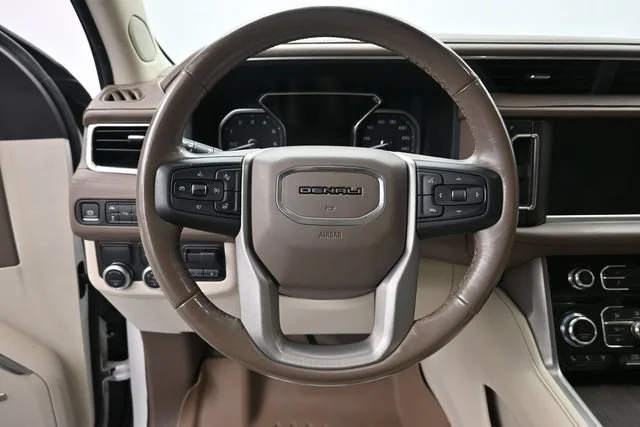 Used 2021 WHITE FROST TRICOAT GMC Denali image 14