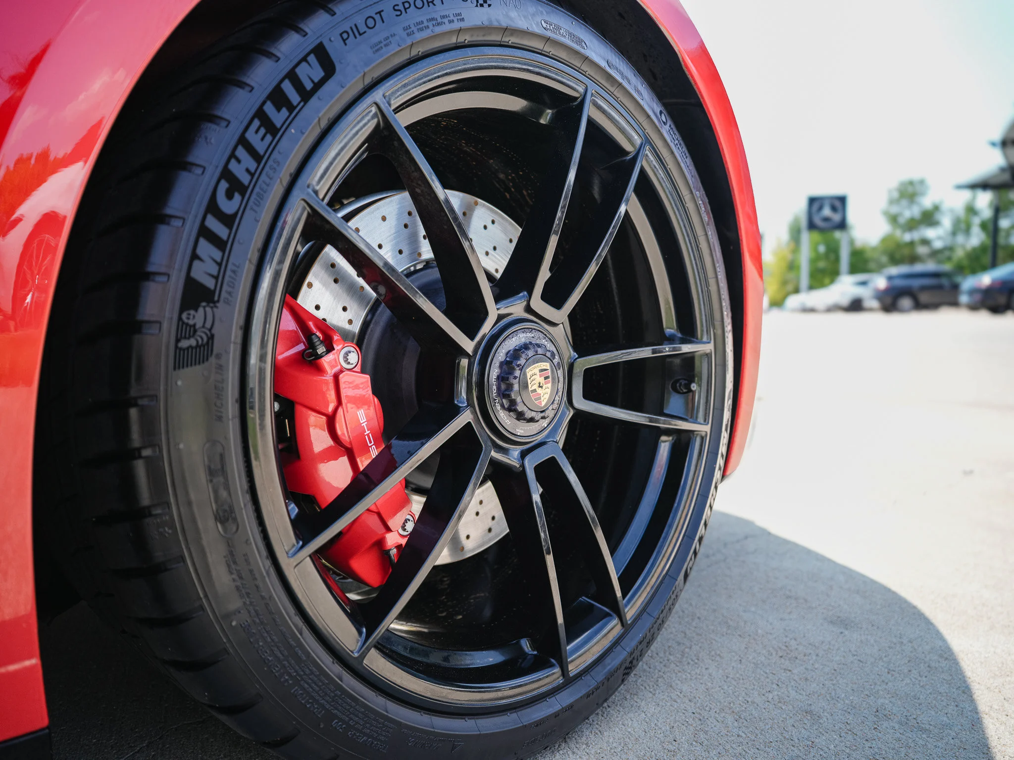 Used 2024 Carmine Red Porsche Carrera GTS image 40