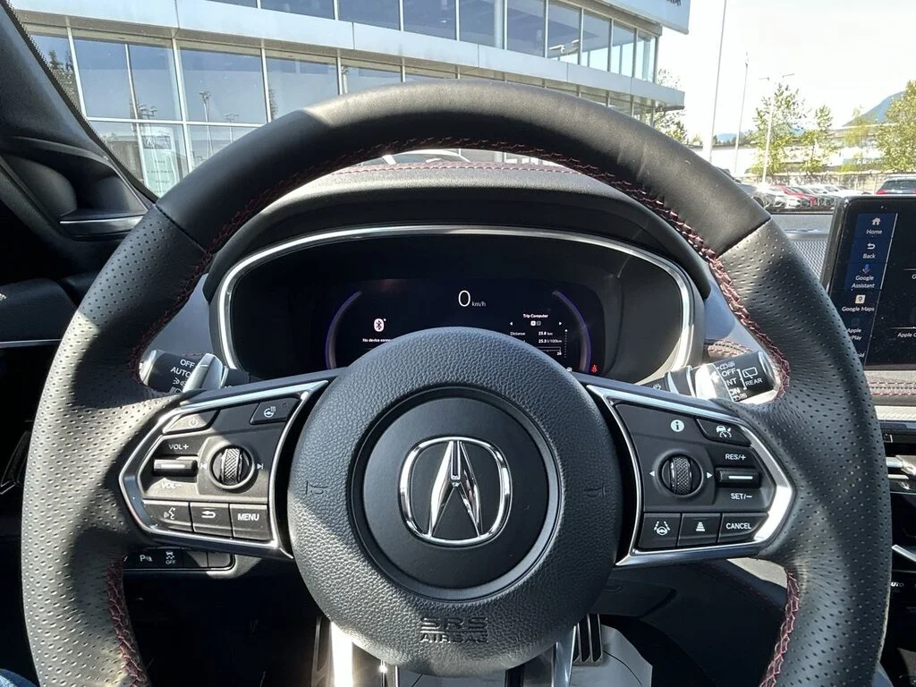 Used 2025 Platinum White Pearl Acura A-Spec SH-AWD CPO   Low Mileage   Local BC   Regul image 22
