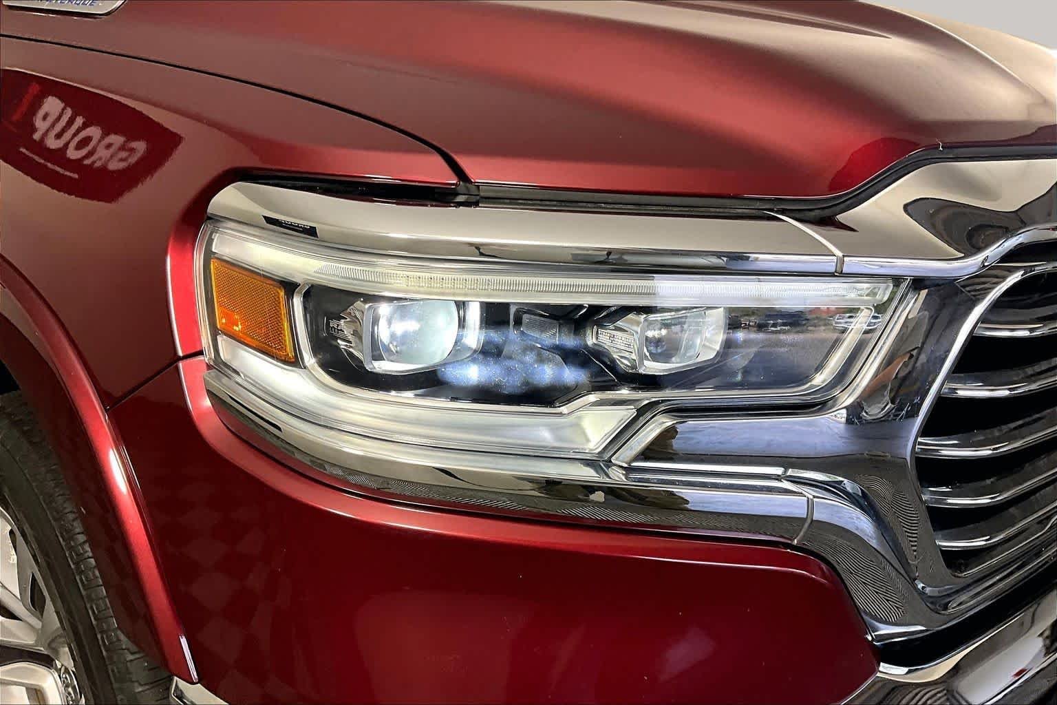 Used 2022 Delmonico Red Pearlcoat Ram Longhorn image 27