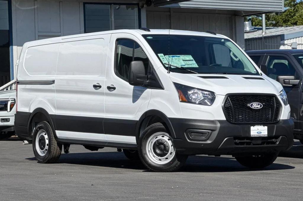 New 2026 Oxford White Ford Cargo Van image 2