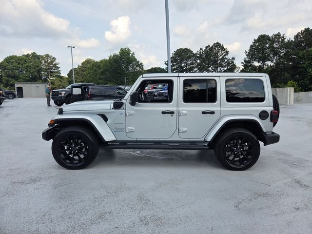 Used 2024 Silver Jeep Sahara 4xe image 4