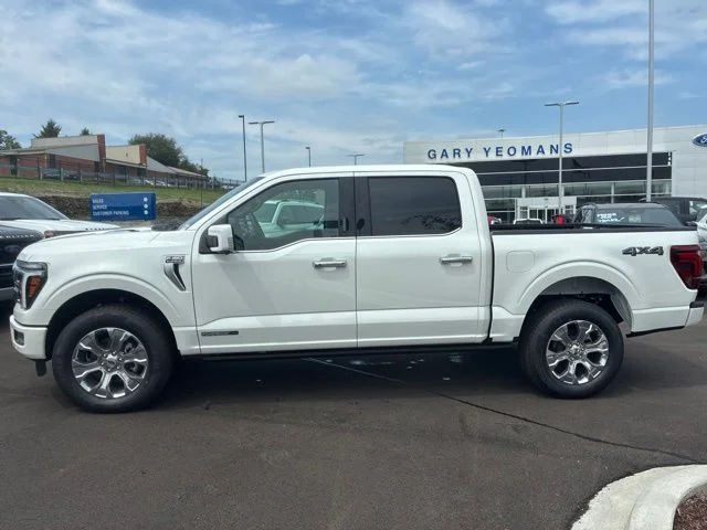 New 2026 Star White Metallic Tri-Coat Ford Platinum® image 2