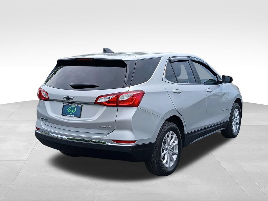 Certified Used 2021 SILVER ICE METALLIC Chevrolet LT image 2