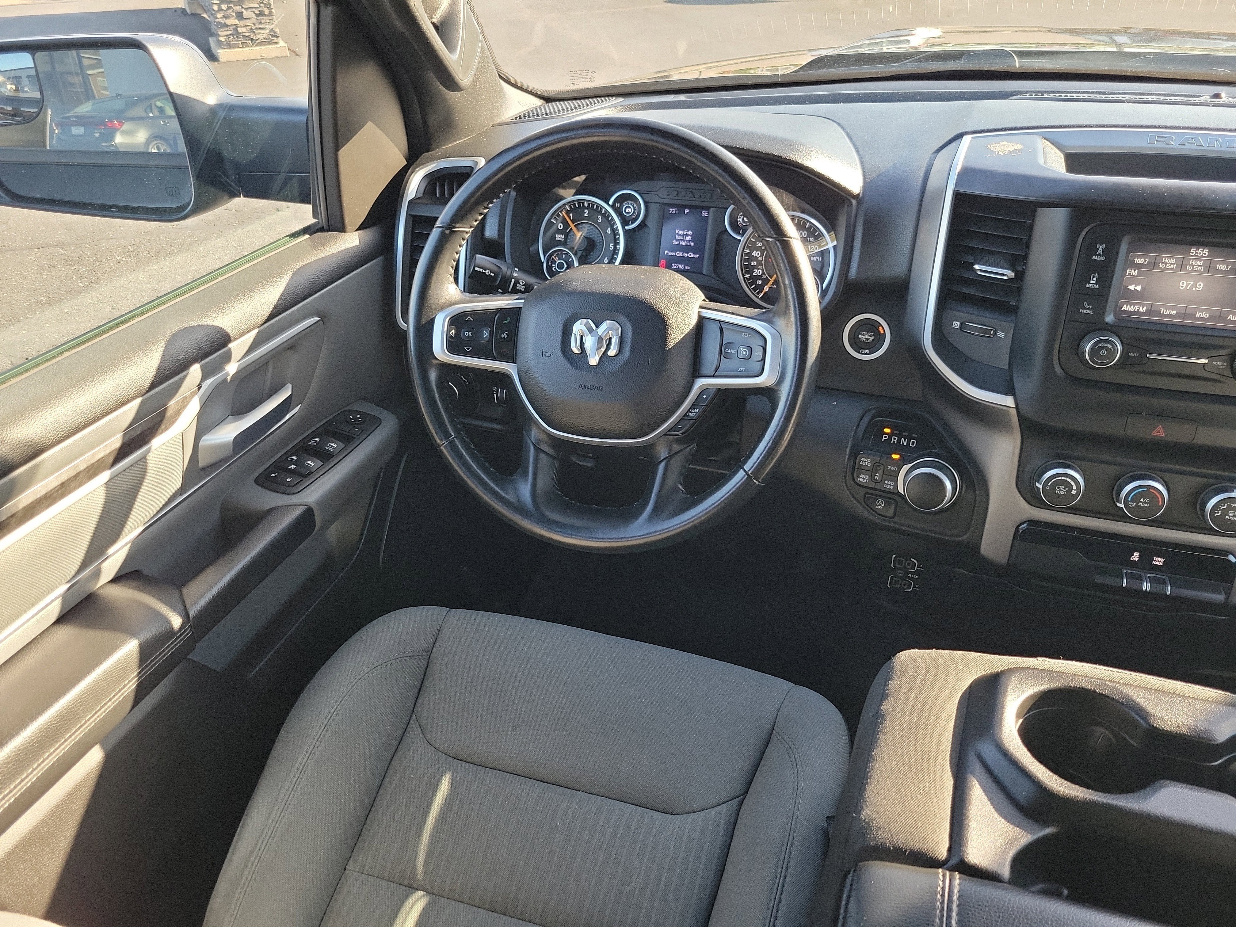 Used 2022 Diamond Black Crystal Pearlcoat Ram Big Horn image 15