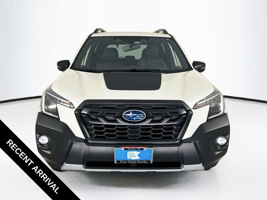 Used 2023 Crystal White Pearl Subaru Wilderness image 1